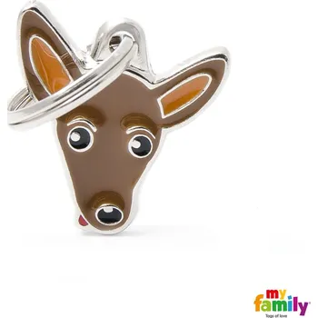 psí známka Psí známka MY FAMILY Trpasličí pinč hnědý