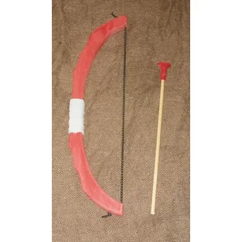 Dřevěná hračka Luk (červený) + šíp
