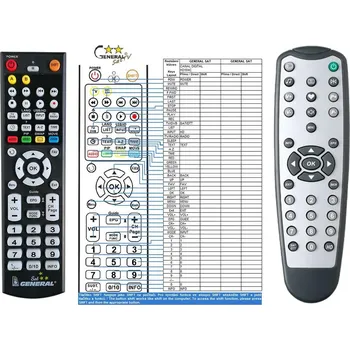 Dálkový ovladač General CANAL DIGITAL HD104C - náhradní dálkový ovladač