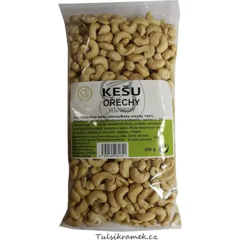 Sušená potravina KEŠU OŘECHY 500g