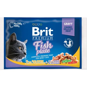 BRIT Premium Cat Fish Plate 400g