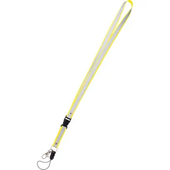 Reflexní klíčenka - žlutá