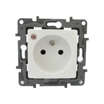 vypínač Legrand Niloé zásuvka s přepěťovou ochranou třídy D bílá S64527