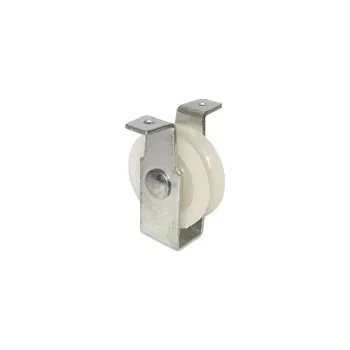 Jištění Kladka nylonová s ocelovým držákem k upevnění 9/40 Zn