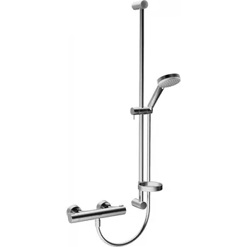 Sprchový set Hansaprisma - renovační sada do sprchy: termostatická sprchová baterie, sprchová souprava 90 cm 48080131