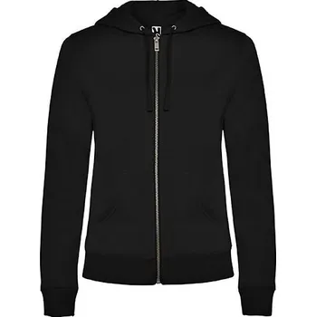 pracovní mikina ROLY Mikina Veleta dámská na zip E6425-02-XXL 2XL Černá