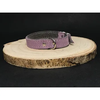 Obojek pro psa Palkar obojek z velurové kůže pro psy 30 cm x 16 mm růžová (Palkar obojek z velurové kůže pro psy 30 cm x 16 mm růžová)