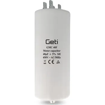 Kondenzátor Kondenzátor Rozběhový Motorový 40uF 450V GETI GMC