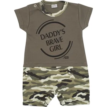 Kojenecký letní overal New Baby Army girl, vel. 92 (18-24m)