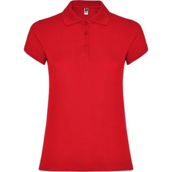 ROLY Polokošile STAR dámská krátký rukáv E6634-60-M M Červená