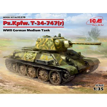 Plastikový model 1:35 Pz.Kpfw. 747 T-34 (r)