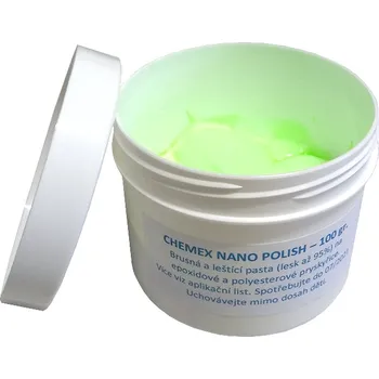 stavební silikon CHEMEX Nano Polish 100 g, leštící nano pasta | až 95 % lesk
