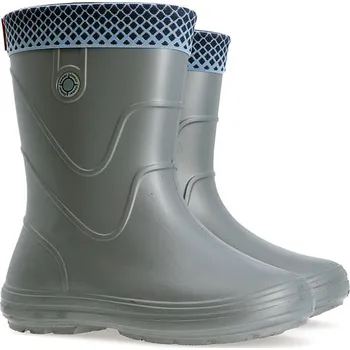 Chlapecká obuv Demar VIBES 0320 C šedá Dětské holínky zateplené 24-25 0320C_24-25