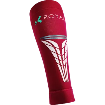 Cyklistické návleky ROYAL BAY Extreme návleky na lýtka, červené M