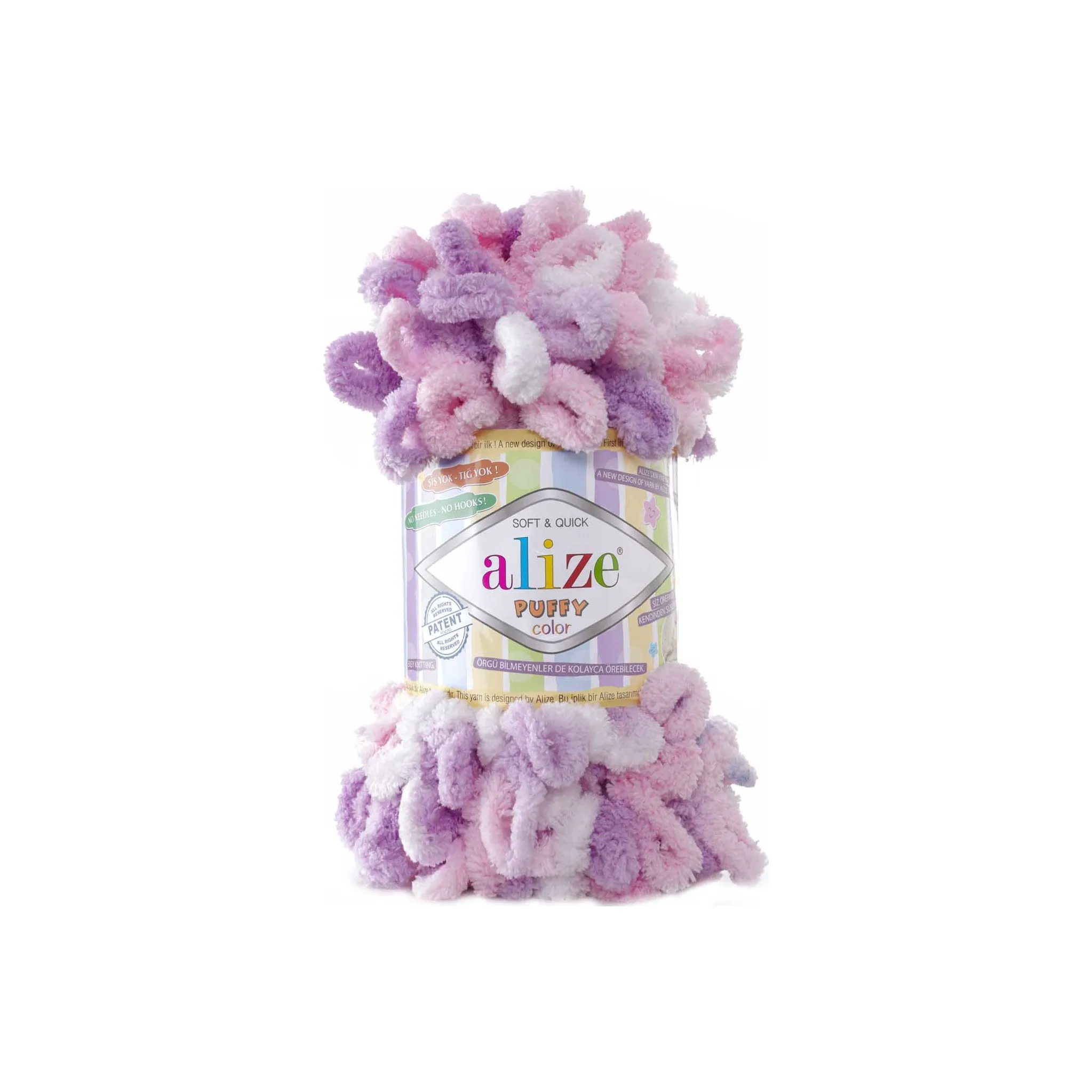 Fotografie 1 - Příze Alize Puffy Color 6051