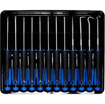 Nářadí pro automobil MAGNUS Šroubováky křížové, ploché, torxy + Hroty, šídla, háčky na čalounění, sada 12ks