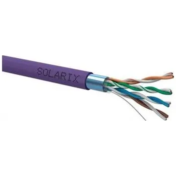 Síťový kabel Instalační kabel Solarix FTP, Cat5E, drát, LSOH, cívka 500m SXKD-5E-FTP-LSOH
