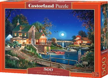 Puzzle Castorland Vzpomínky na podzim 500 dílků
