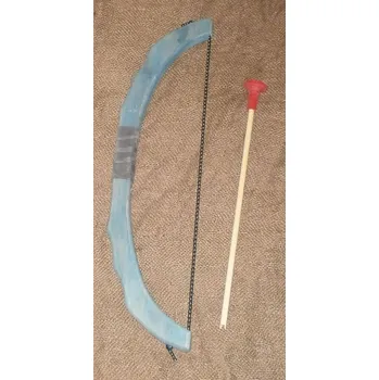 Dřevěná hračka Luk (modrý) + šíp