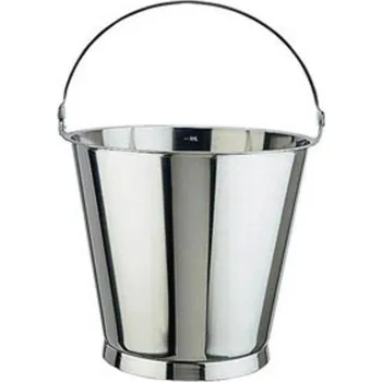 kbelík Sambonet Paderno Industrie VĚDRO SE STUPNICÍ A PODSTAVCEM, objem 15 litrů