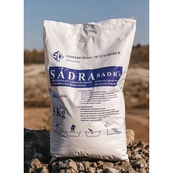 Sádra Gypstrend Sádra šedá 5 kg /Gyps/