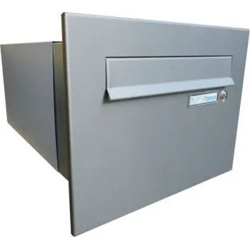 Poštovní schránka DOLS Poštovní schránka B-242 do sloupku + čelní deska se zvonkem NEREZ