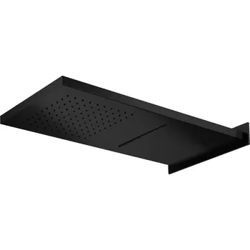 Sprchová hlavice Sanjet BLACK Sprcha s vodopádem 59x27 cm, černá matná, E044193B