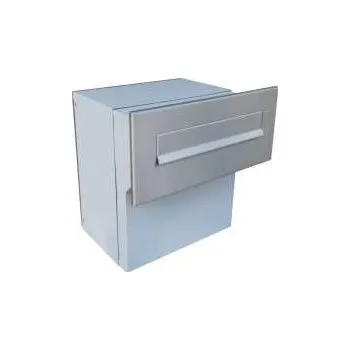 Poštovní schránka DOLS Poštovní schránka F-042 do sloupku + čelní deska bez jmenovky ČD-4 - NEREZ