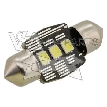 Autožárovka COMPASS Žárovka 12V 3LED SMD suf. SV8.5 (2ks), bílá, 32 mm, 3W