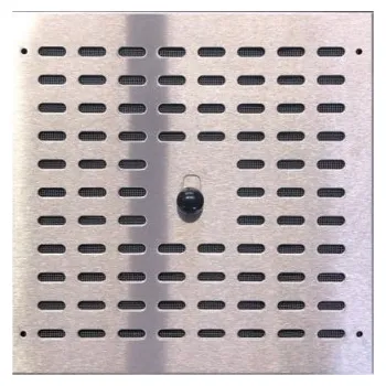Větrací mřížka Větrací mřížka 400x400 mm nerezová uzavíratelná