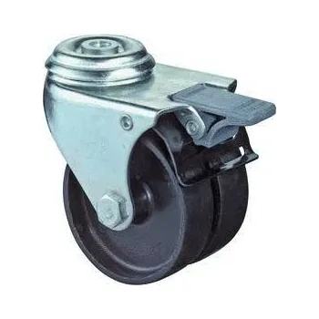 Pojezdové kolečko Přístrojové polypropylenové dvojité pojezdové kolečko B121.A90.076