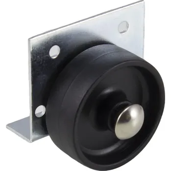 Pojezdové kolečko Nábytkové plastové kolečko pevné s bočním uchycením, průměr 50 mm, nosnost 20 kg - 301AT 050