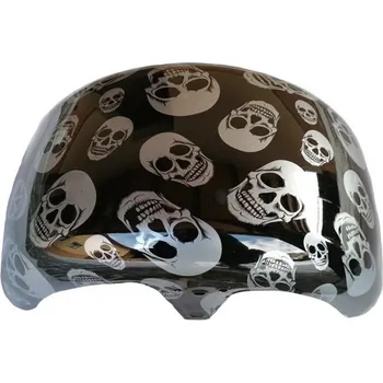 Příslušenství pro elektrokoloběžku Sada černých blatníků s potiskem lebky pro e-koloběžku Chopper&nbsp;XR05