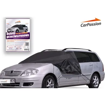 Zimní clona Silver Ochranný kryt proti námraze předního skla automobilu MEDIUM