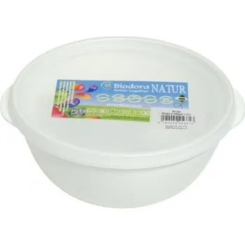 Svačinový box Miska s víkem 1l z bioplastu Biodora
