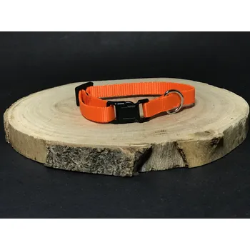 Obojek pro psa Palkar obojek z popruhu pro psy 25 cm x 10 mm oranžová-lesklá (Palkar obojek z popruhu pro psy 25 cm x 10 mm oranžová-lesklá)