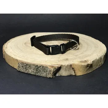 Obojek pro psa Palkar obojek z popruhu pro psy 25 cm x 10 mm hnědá (Palkar obojek z popruhu pro psy 25 cm x 10 mm hnědá)