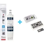 Vodní filtr SBS002 pro lednice Whirlpool + antibakteriální filtr - set 1+1