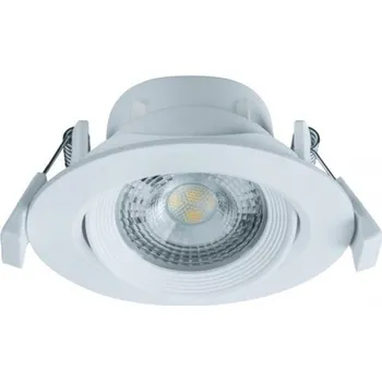 Bodové svítidlo LED SPOT LIGHT výklopné kruhové, 5W, 315lm, barva bílá, teplá bílá 3000K (svítidlo vestavné, výklopné, integrovaný zdroj)