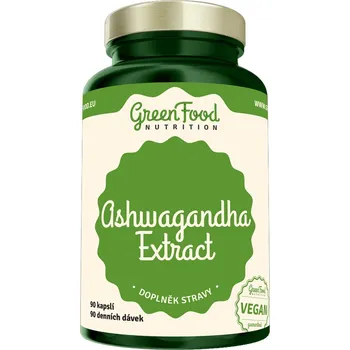 Přírodní produkt Green Food nutrition Ashwagandha Extract 90 cps.