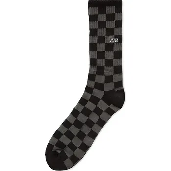 Pánské ponožky ponožky Vans Checkerboard Crew - Black/Charcoal 38.5-42