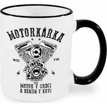 Hrnek - Jsem motorkářka