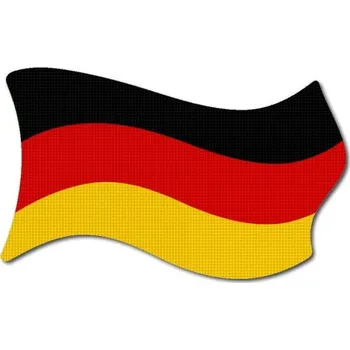 Vlajka Pelisport Německá vlajka vlající