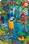 Educa Ráj tropických papoušků 500 dílků