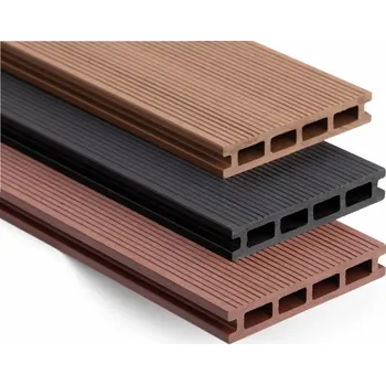 Terasové prkno Gutta Guttadeck WPC Terasové prkno 2D 140x25x2900mm teak