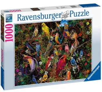 Puzzle Ravensburger 168323 Umělečtí ptáci 1000 dílků