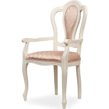 Jídelní židle IBA Dřevěná židle s područkami NADINE Varianta: Černá, Područky: Bez područek