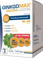 Da Vinci Academia GinkgoMAX + Bacopa + Lecitin Da Vinci Academia