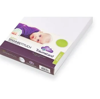 Prostěradlo Träumeland Jersey prostěradlo 100 x 100 cm bílé