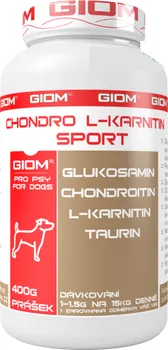 Kloubní výživa pro psa a kočku GIOM Chondro L-Karnitin Sport prášek